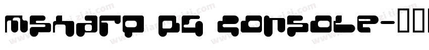 MSharp DG Console字体转换